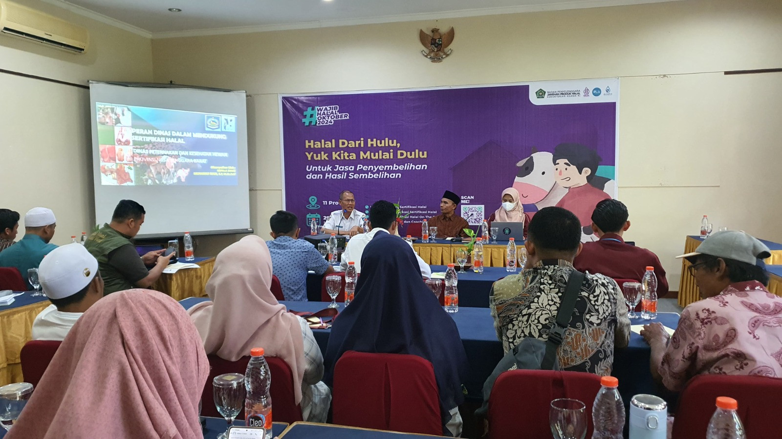 BPJPH Edukasi Sertifikasi Halal Jasa Penyembelihan di 11 Provinsi